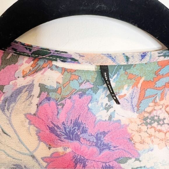 Anthropologie Akemi Kin Valencia Dress Size XS Floral Print - Picture 7 of 7
